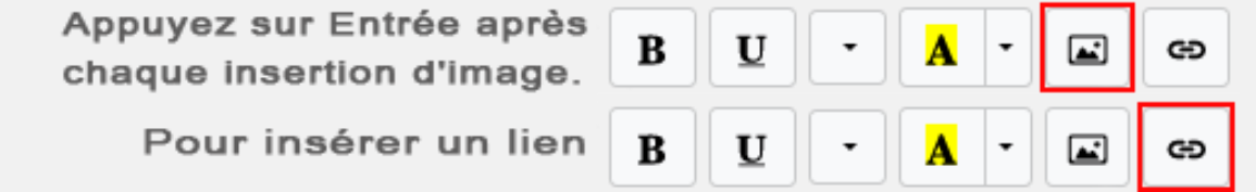 ligne bouton